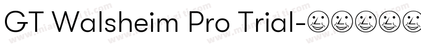 GT Walsheim Pro Trial字体转换